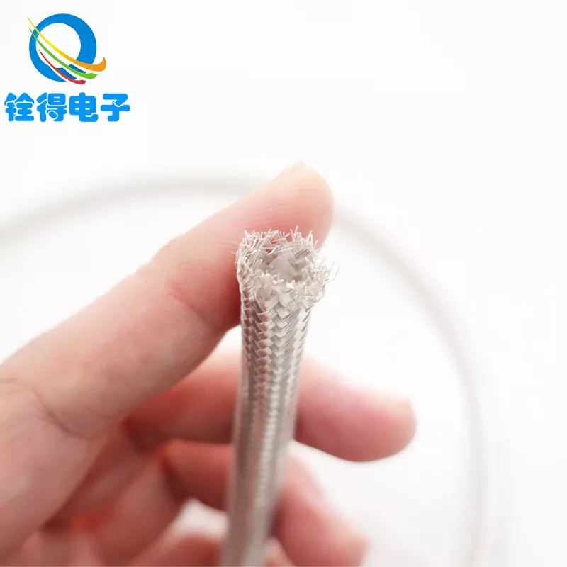 순수한 구리 은도금 꼰 메쉬 튜브